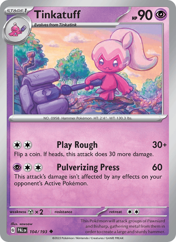 Tinkatuff - Paldea Evolved 104/193