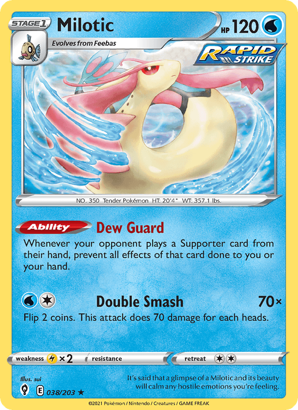 Milotic - Evolving Skies 038/203
