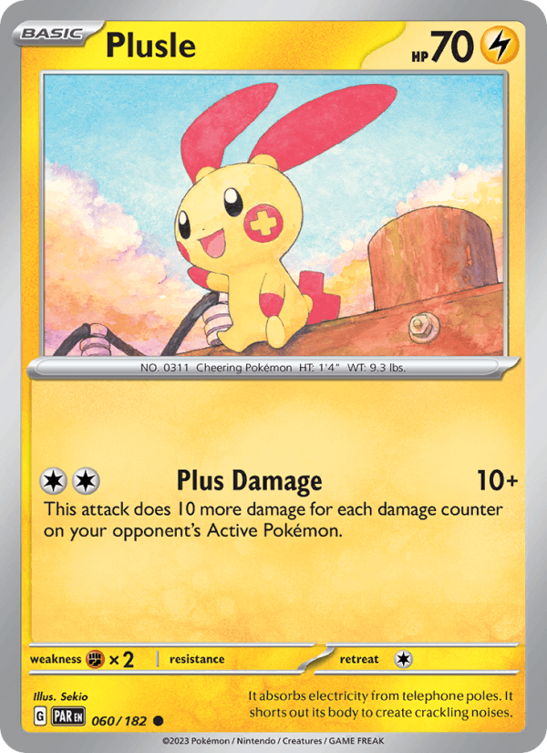 Plusle - Paradox Rift 060/182