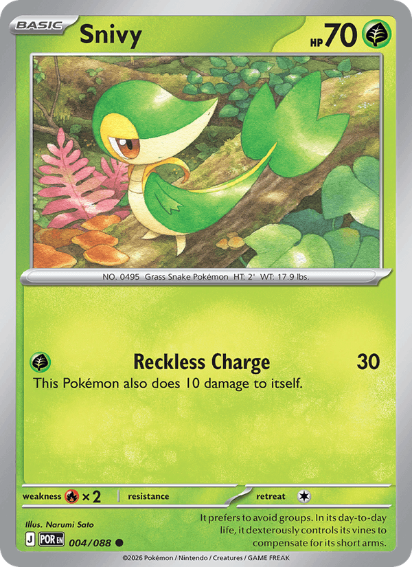Snivy - Perfect Order 004/088