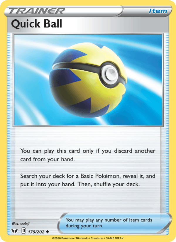 Quick Ball - Sword & Shield 179/202