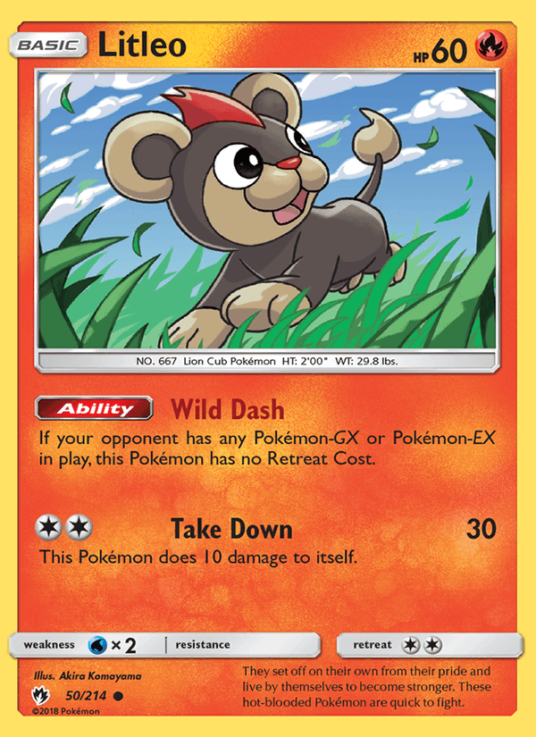 Litleo - Lost Thunder 050/214