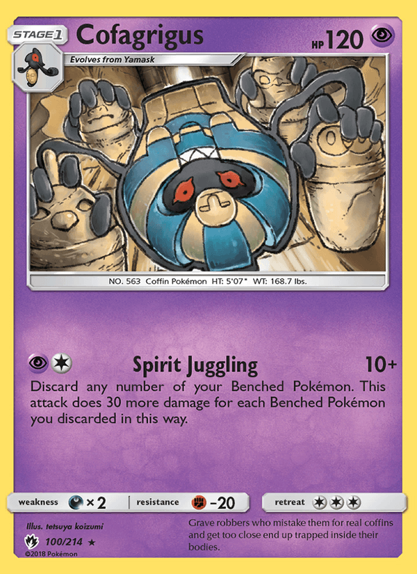 Cofagrigus - Lost Thunder 100/214