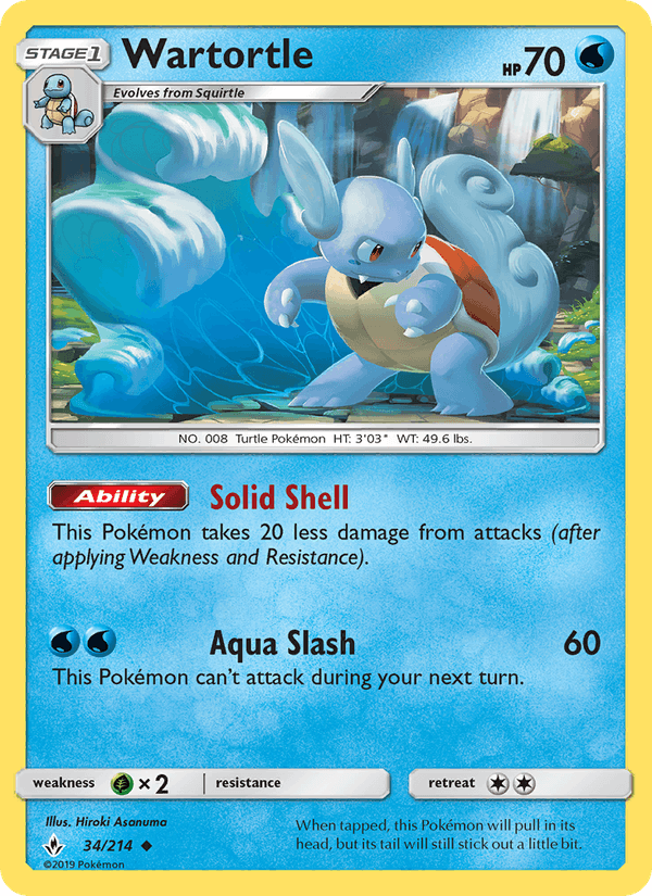 Wartortle - Unbroken Bonds 034/214