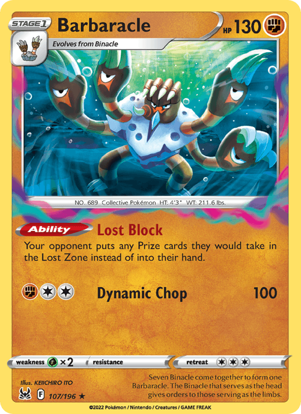 Barbaracle - Lost Origin 107/196