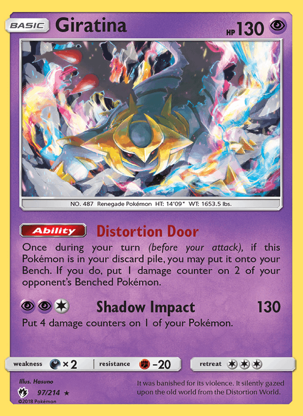 Giratina - Lost Thunder 097/214