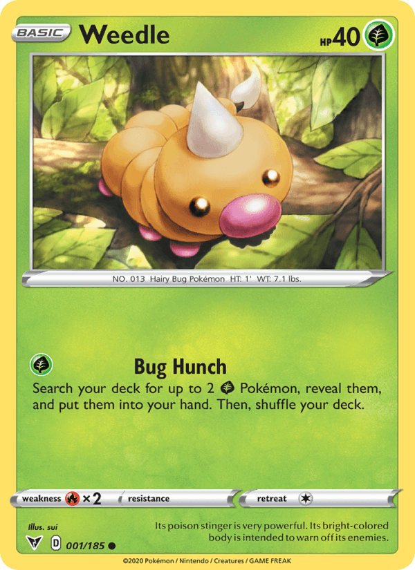 Weedle - Vivid Voltage 001/185