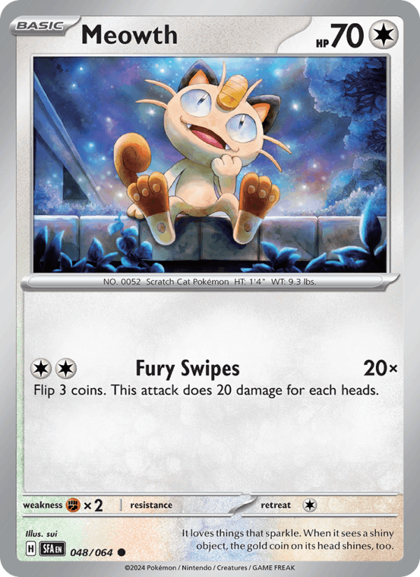Meowth - Shrouded Fable 048/064