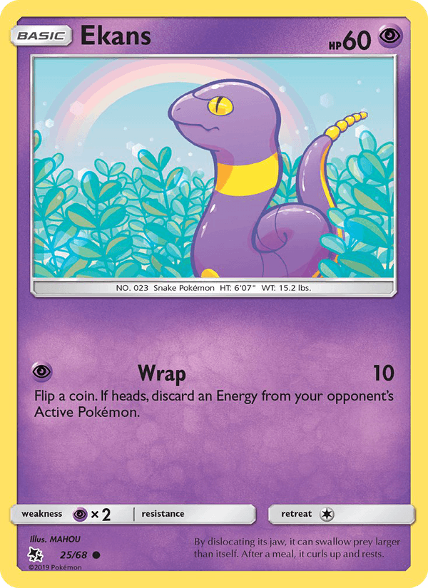 Ekans - Hidden Fates 025/068