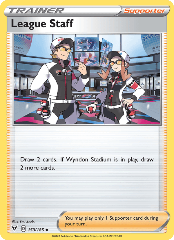 League Staff - Vivid Voltage 153/185
