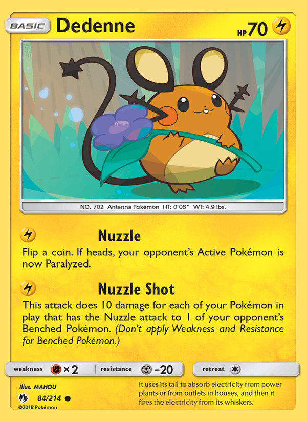 Dedenne - Lost Thunder 084/214