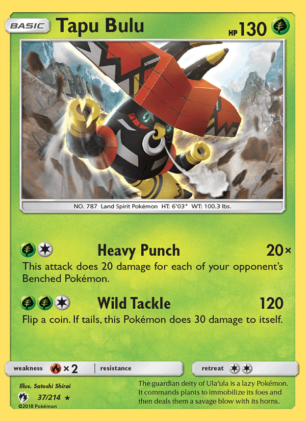 Tapu Bulu - Lost Thunder 037/214