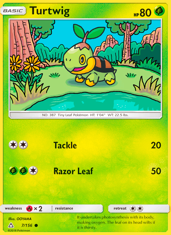 Turtwig - Ultra Prism 007/156