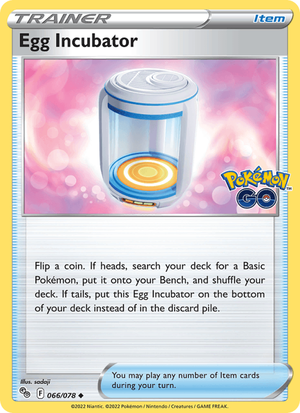 Egg Incubator - Pokémon GO 066/078