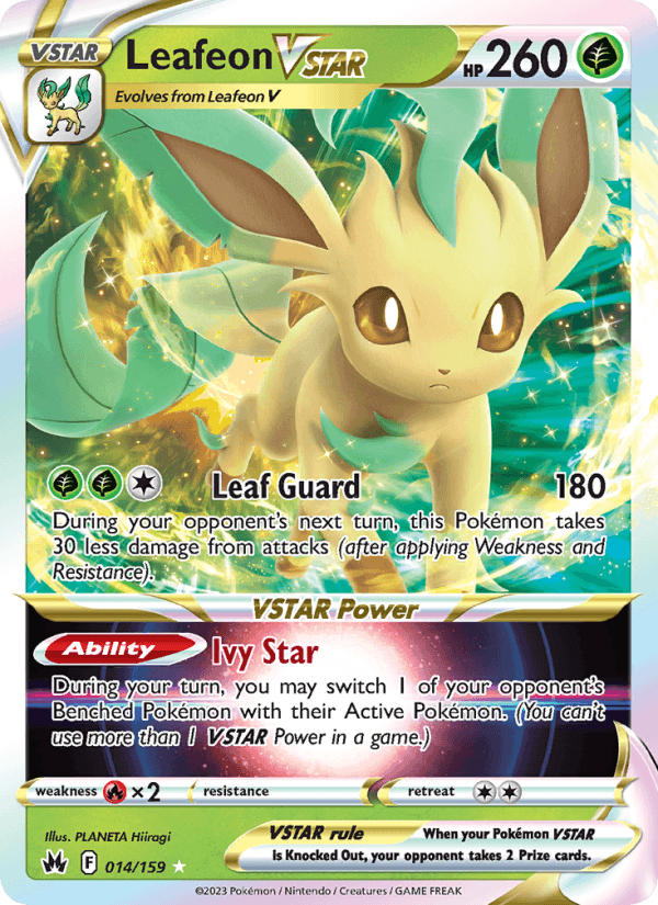 Leafeon VSTAR - Crown Zenith 014/159