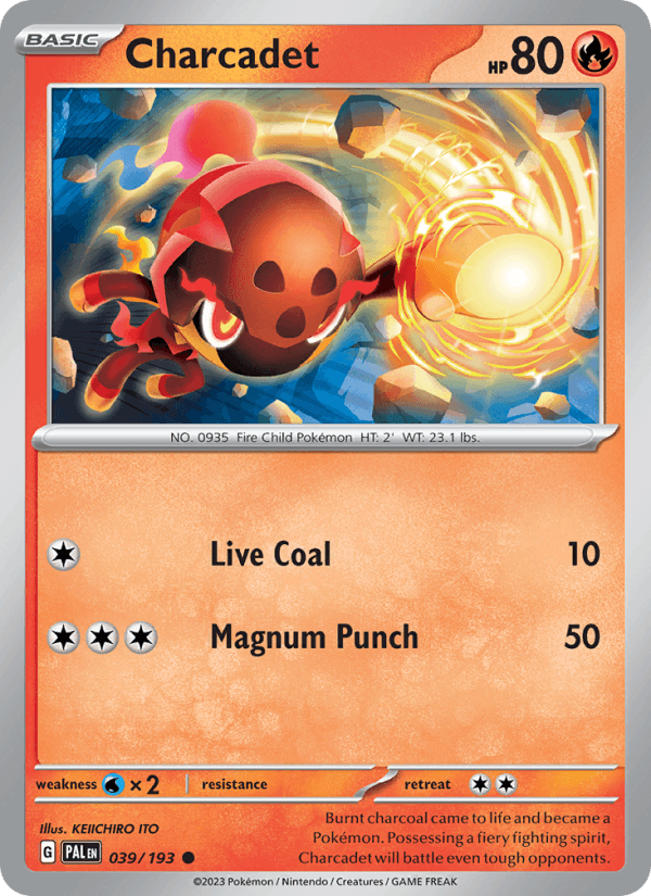 Charcadet - Paldea Evolved 039/193