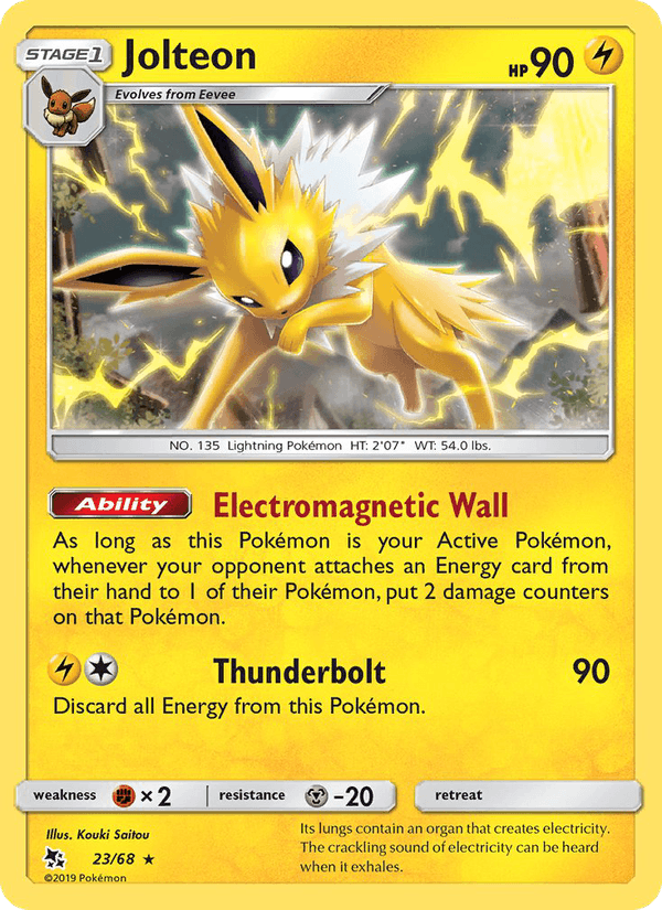 Jolteon - Hidden Fates 023/068