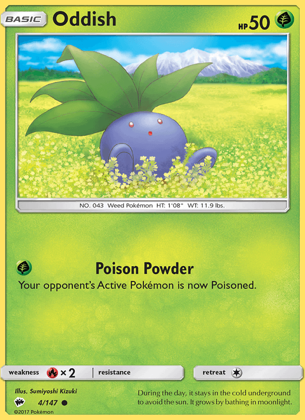 Oddish - Burning Shadows 004/147