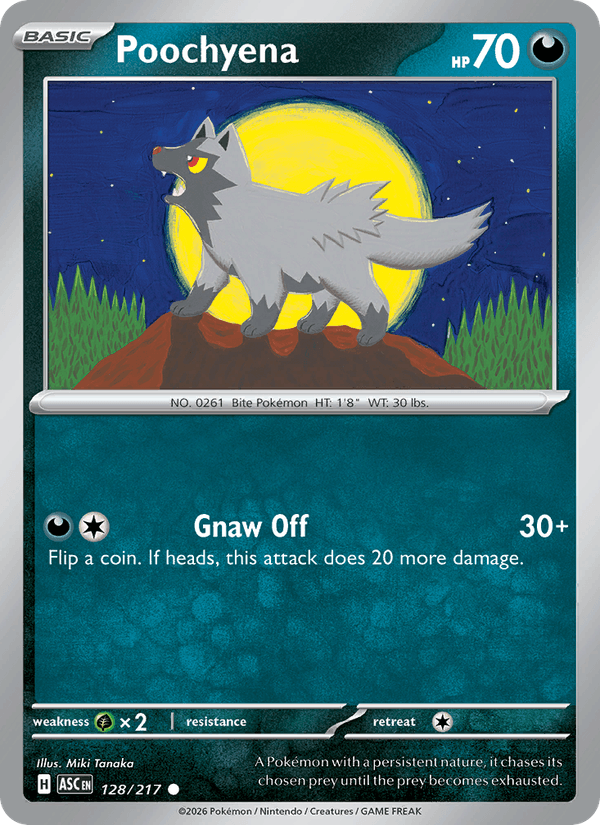 Poochyena - Ascended Heroes 128/217