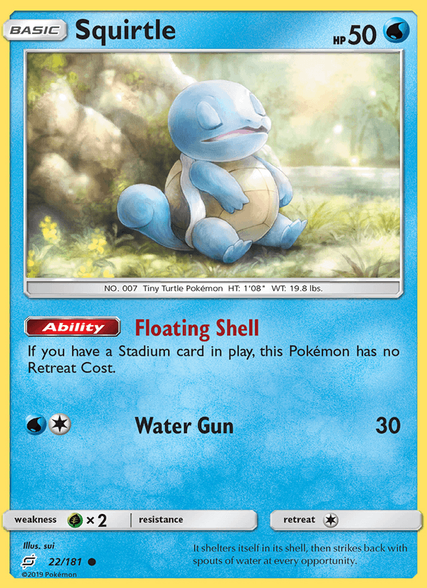 Squirtle - Team Up 022/181
