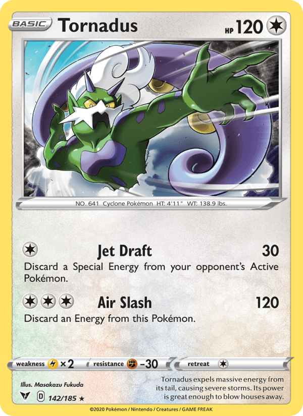 Tornadus - Vivid Voltage 142/185