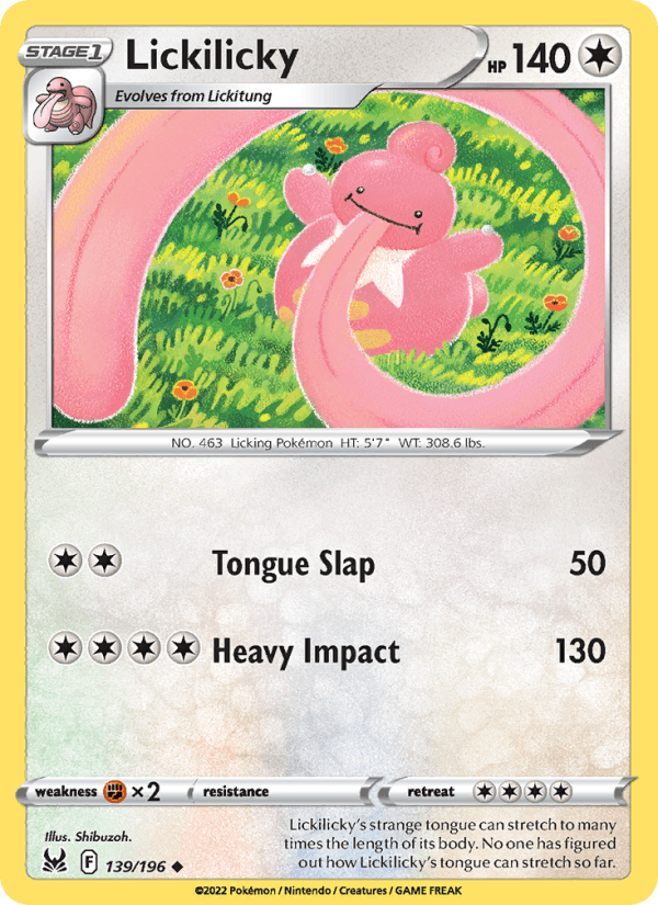 Lickilicky - Lost Origin 139/196
