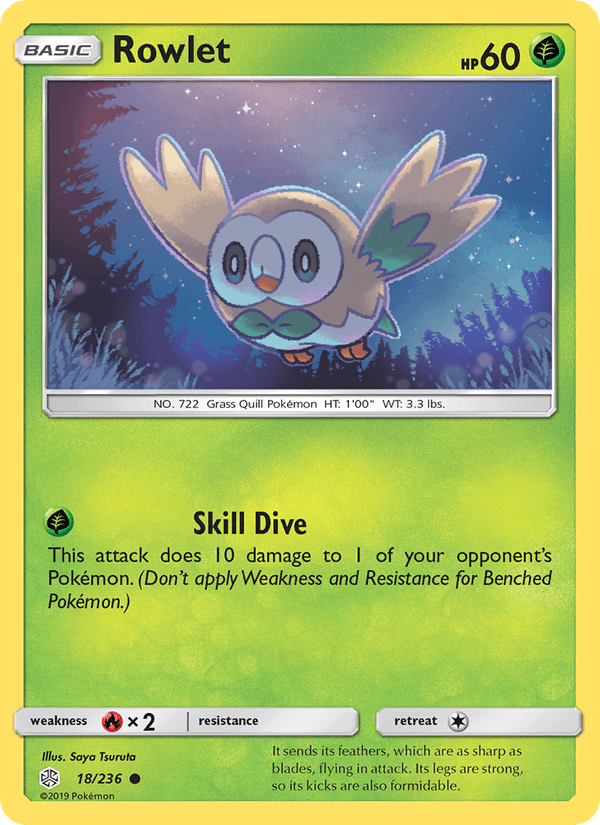 Rowlet - Cosmic Eclipse 018/236