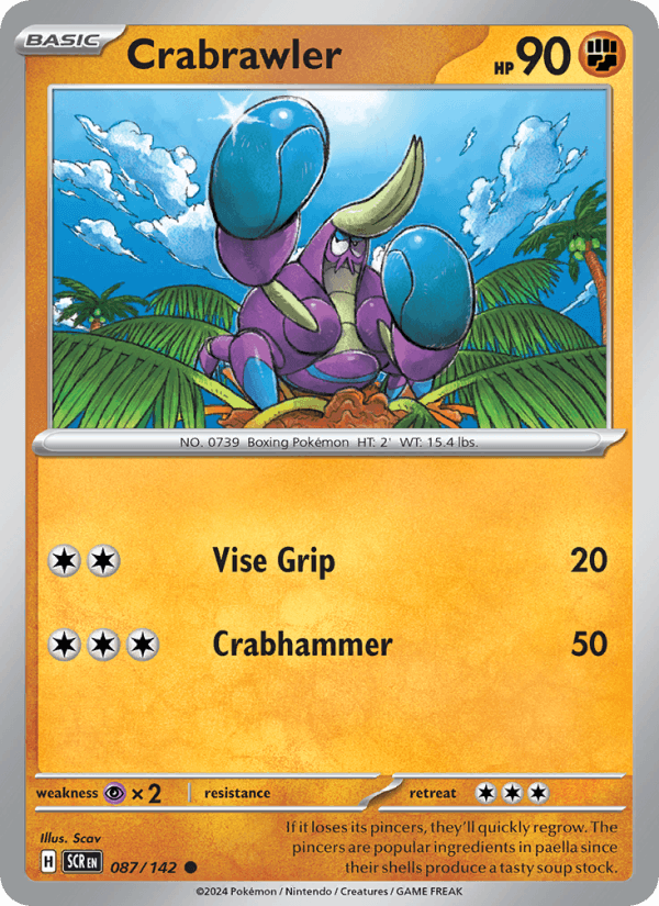 Crabrawler - Stellar Crown 087/142