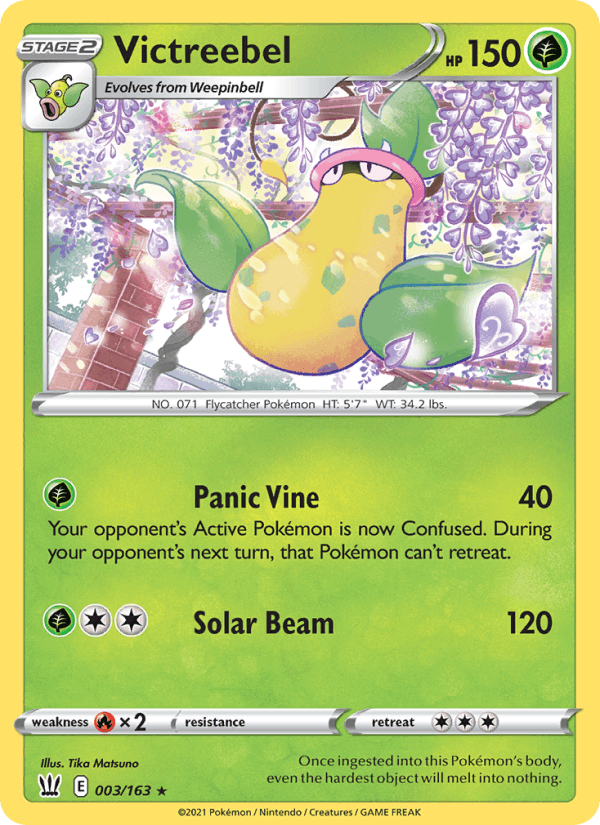 Victreebel - Battle Styles 003/163