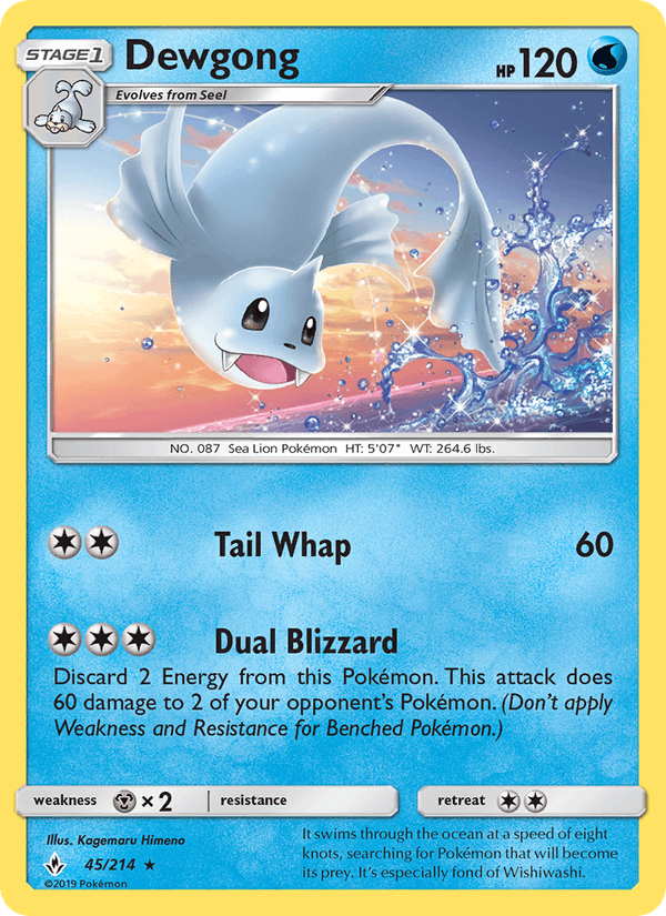Dewgong - Unbroken Bonds 045/214