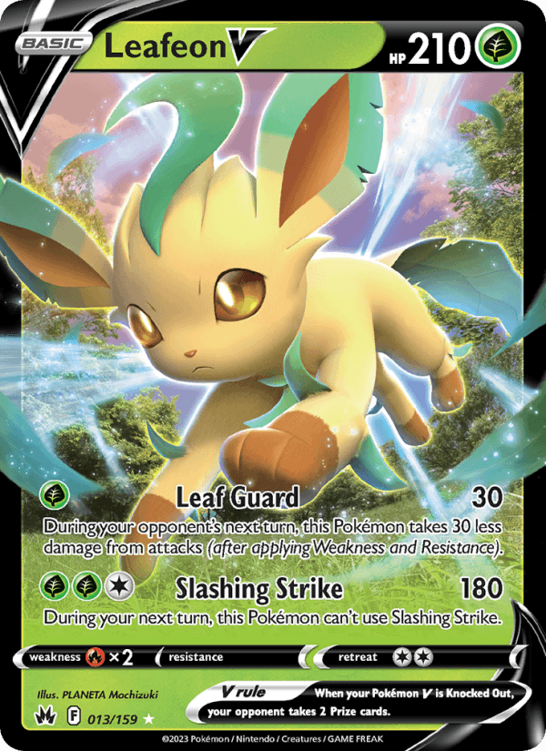 Leafeon V - Crown Zenith 013/159