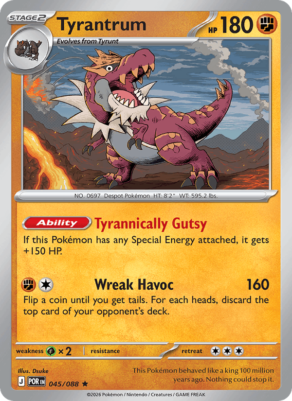 Tyrantrum - Perfect Order 045/088