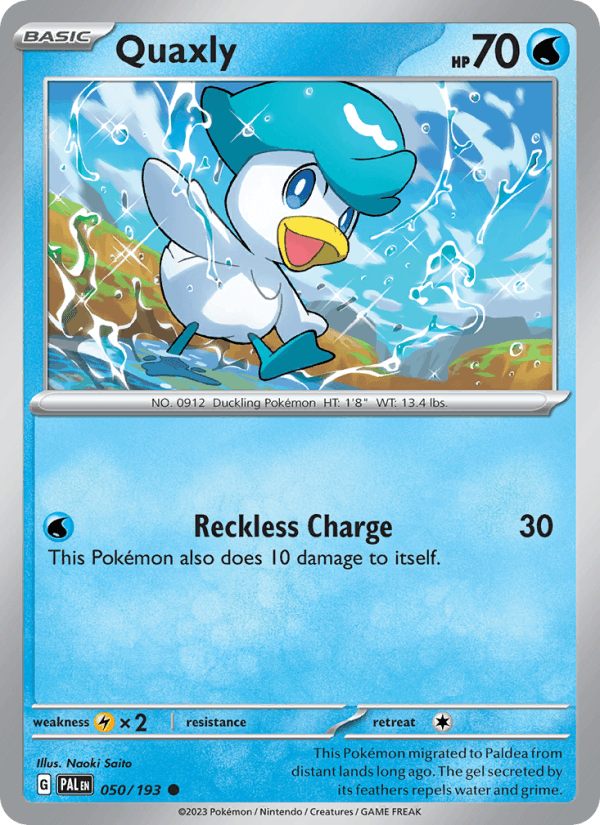 Quaxly - Paldea Evolved 050/193