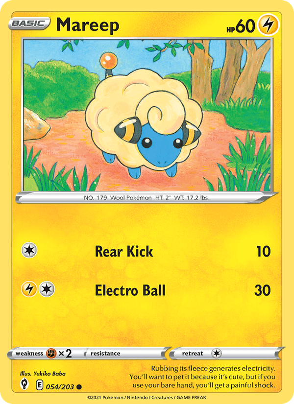 Mareep - Evolving Skies 054/203
