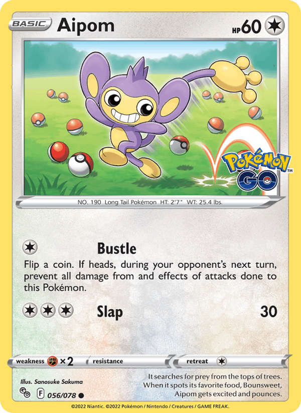 Aipom - Pokémon GO 056/078