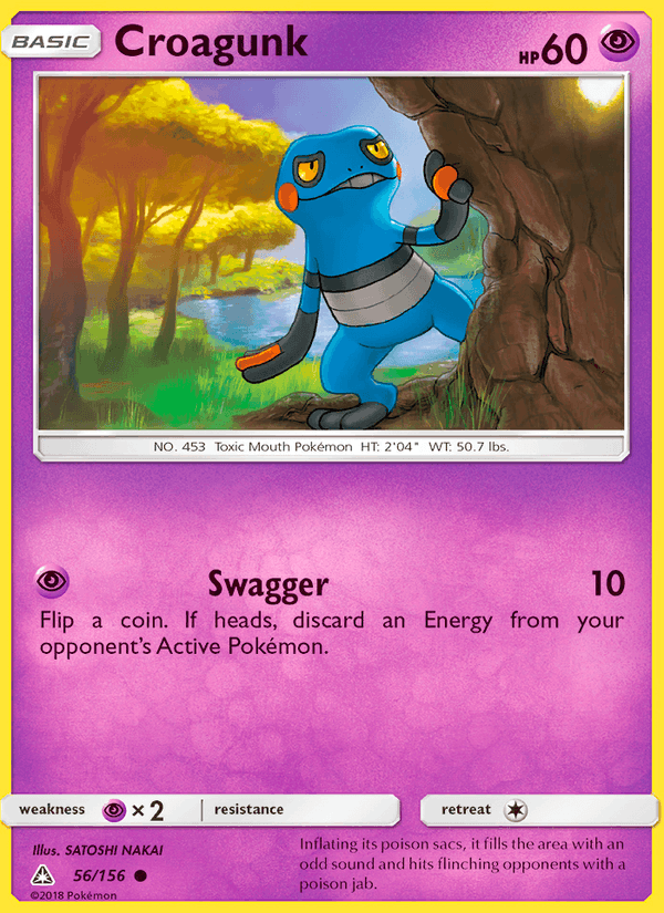 Croagunk - Ultra Prism 056/156