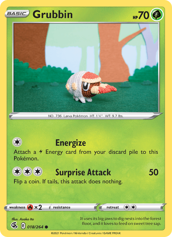 Grubbin - Fusion Strike 018/264