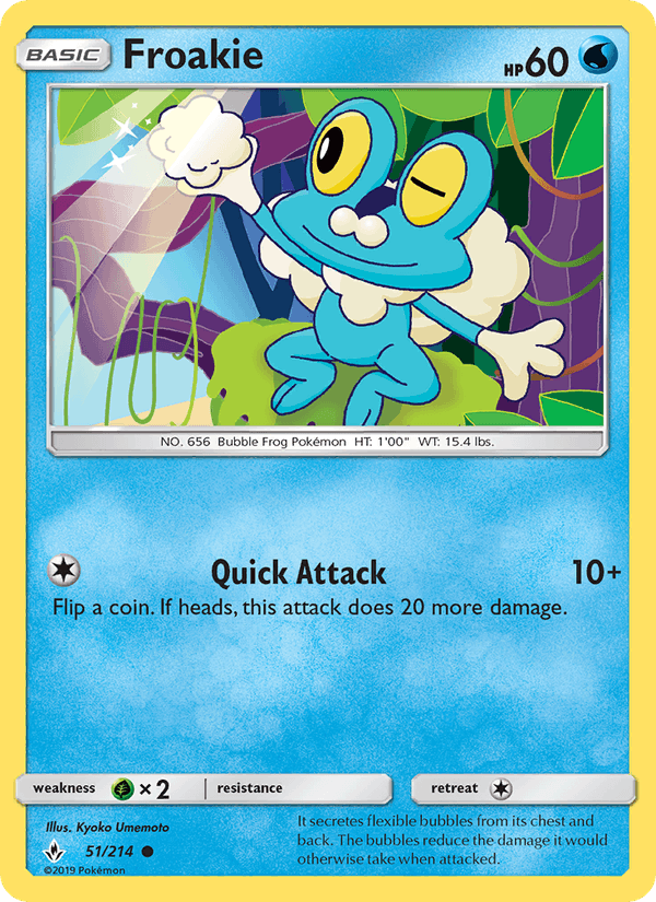 Froakie - Unbroken Bonds 051/214