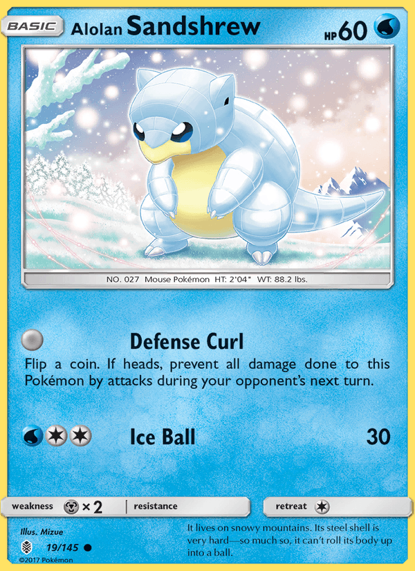 Alolan Sandshrew - Guardians Rising 019/145
