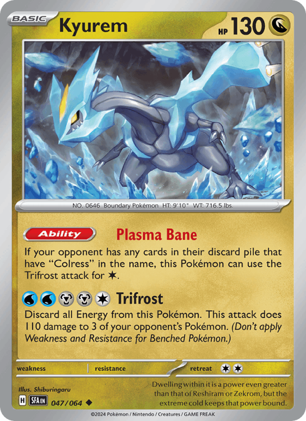 Kyurem - Shrouded Fable 047/064
