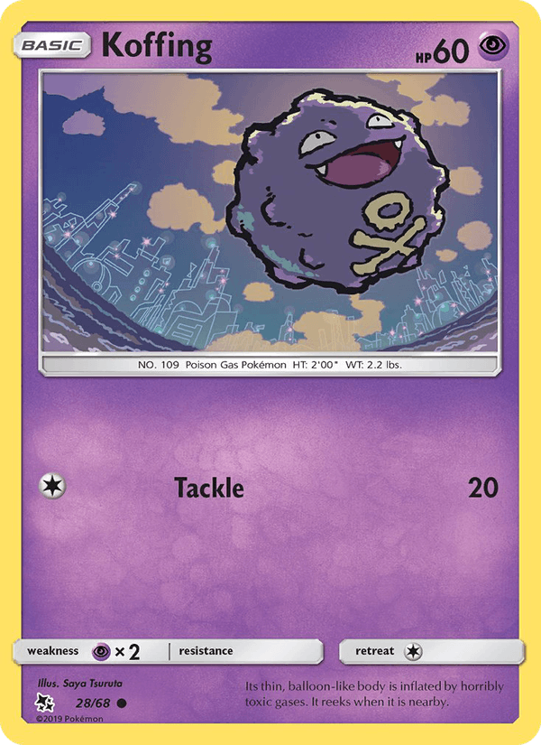 Koffing - Hidden Fates 028/068