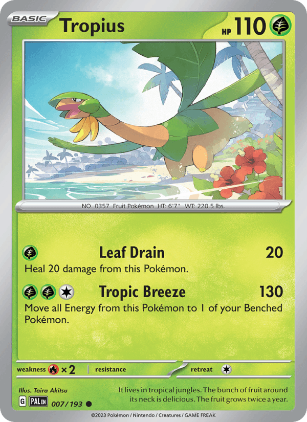 Tropius - Paldea Evolved 007/193