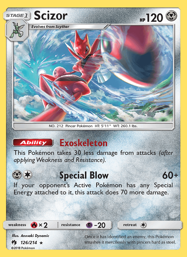 Scizor - Lost Thunder 126/214