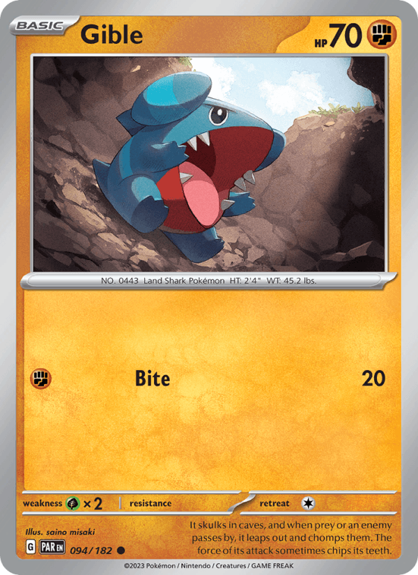 Gible - Paradox Rift 094/182