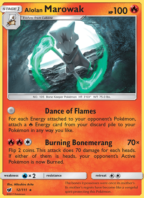 Alolan Marowak - Crimson Invasion 012/111