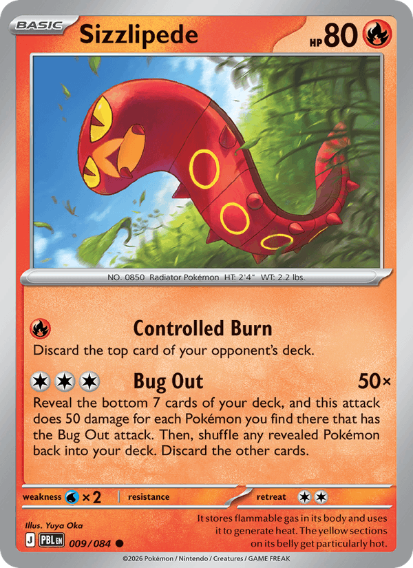 Sizzlipede - Pitch Black 009/084