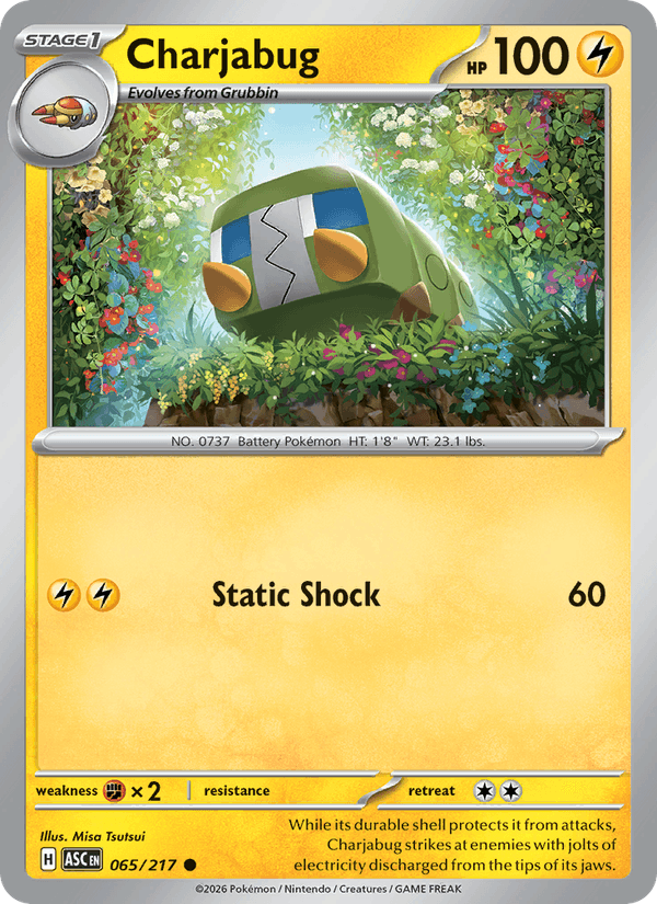 Charjabug - Ascended Heroes 065/217