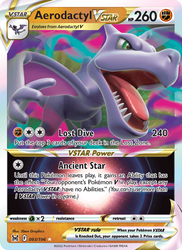 Aerodactyl VSTAR - Lost Origin 093/196