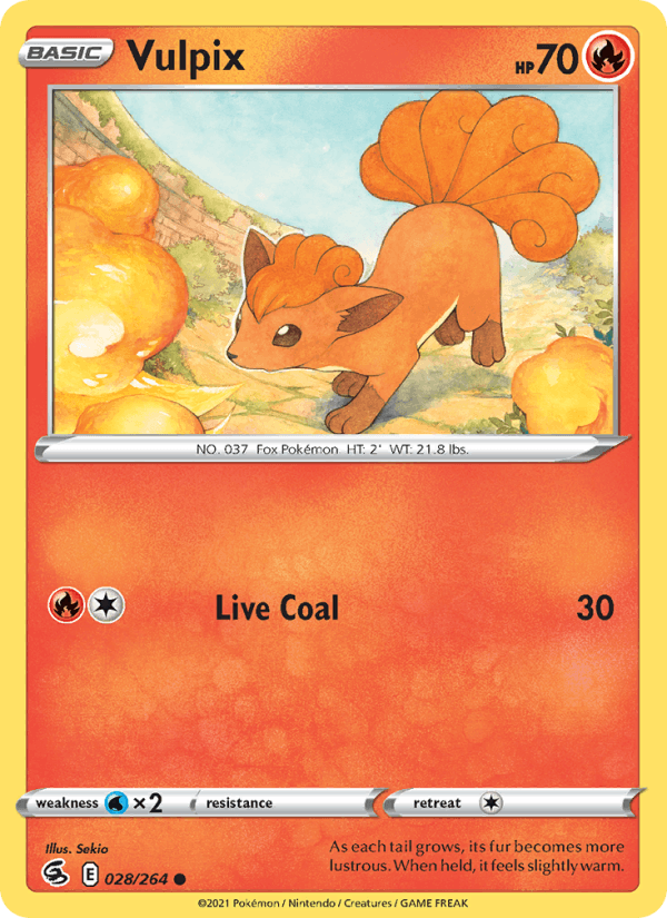 Vulpix - Fusion Strike 028/264