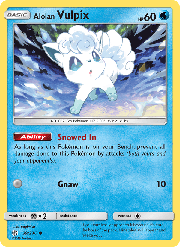 Alolan Vulpix - Cosmic Eclipse 039/236